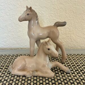 Vintage Foal Figurines Set